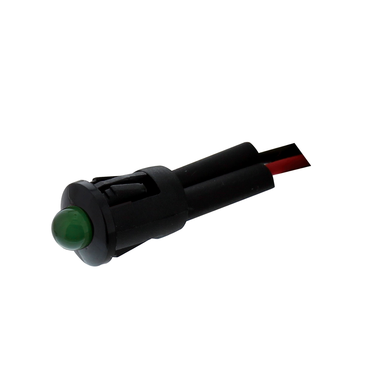 Single LED Snap-In Indicator Light - Green (Bulk) - Thumbnail 4