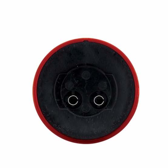 9 LED 2" Round Mirage Light (Clearance/Marker) - Red LED/Red Lens - Thumbnail 5