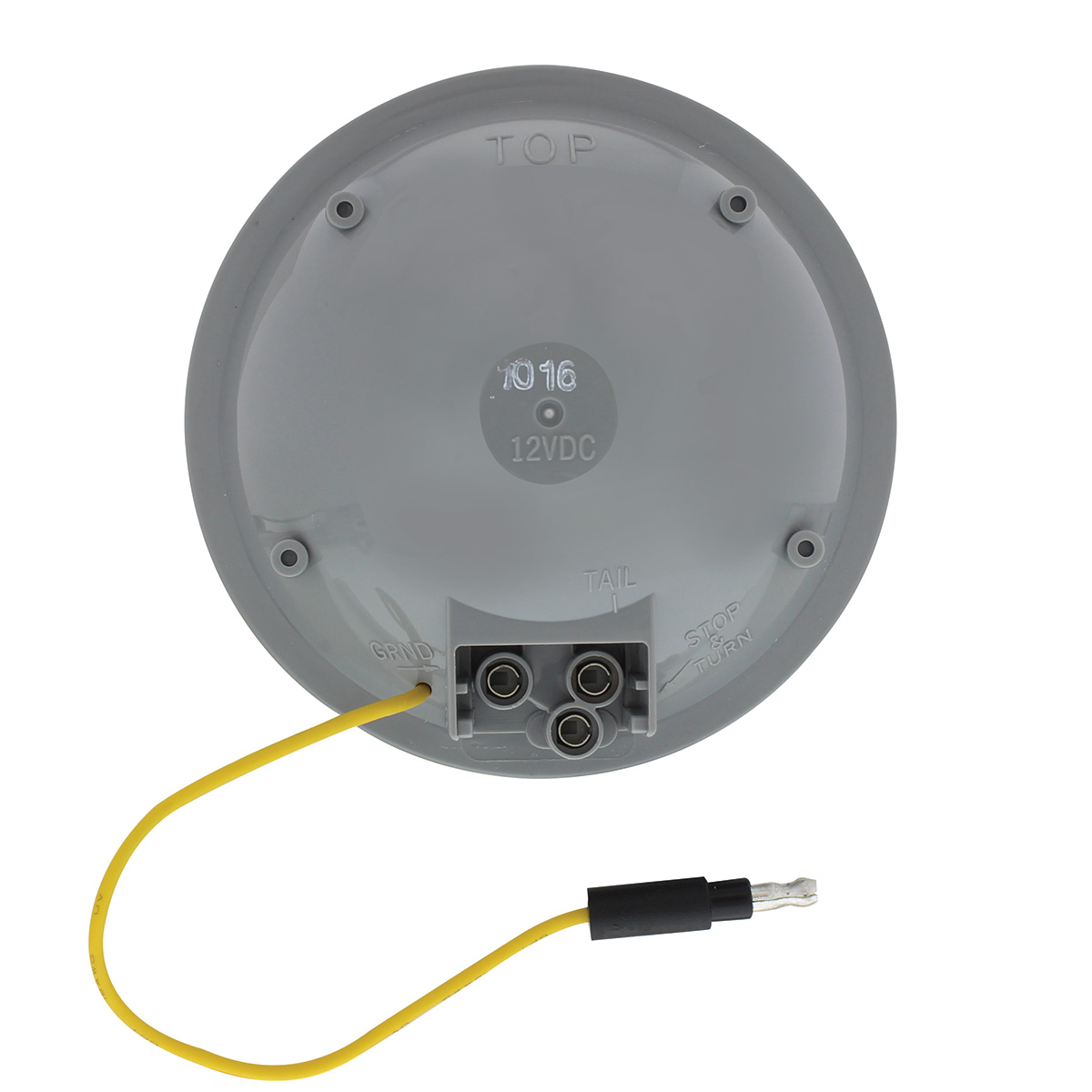 14 LED 4" Round Double Fury Light (Turn Signal) - Amber & White LED/Clear Lens - Thumbnail 7