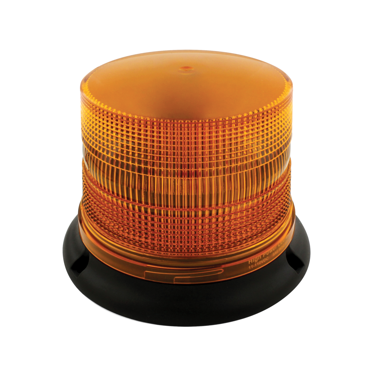 3 High Power LED 5" Round Beacon Light - Magnet Mount - Thumbnail 2