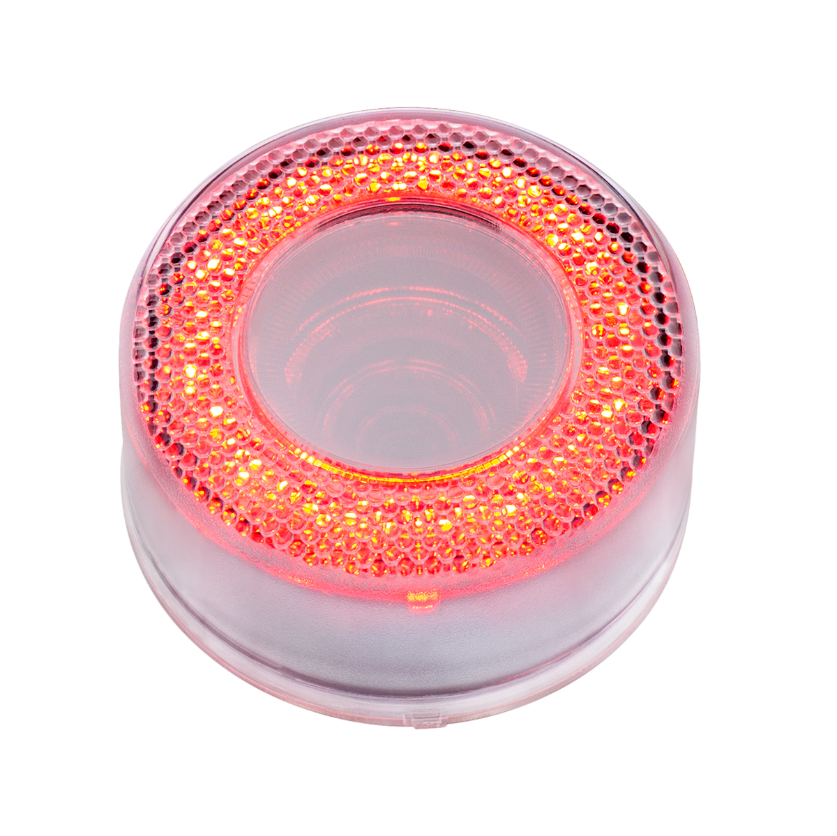 12 LED 2.5" Mirage Light (Clearance/Marker) - Red LED/Clear Lens - Thumbnail 3