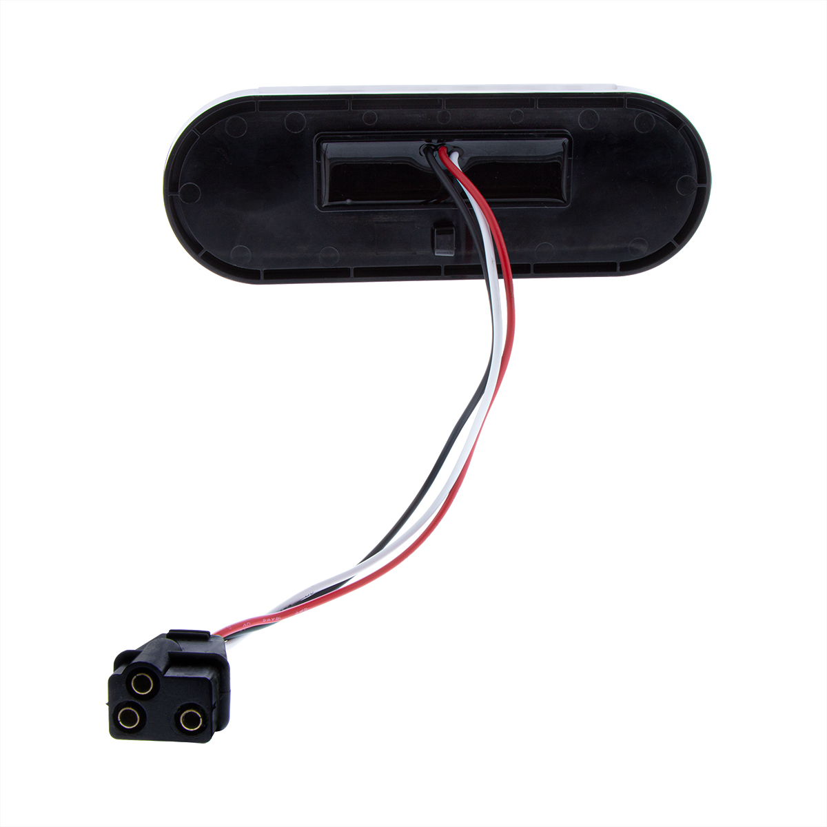 22 LED 6" Oval Abyss Light (Stop, Turn & Tail) - Red LED/Red Lens - Thumbnail 6