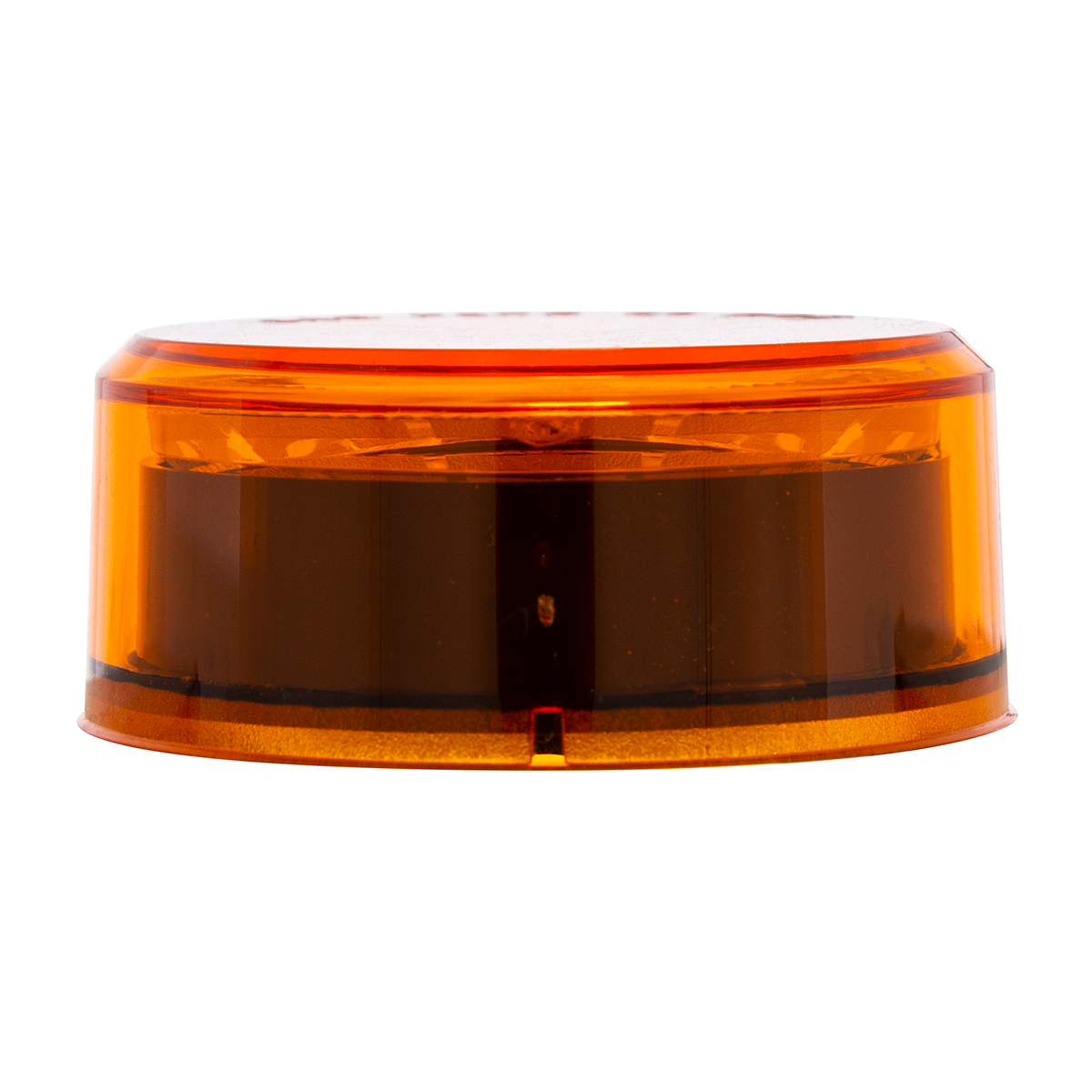 4 LED 2.5" Round Abyss Light (Clearance/Marker) - Amber LED/Amber Lens - Thumbnail 5