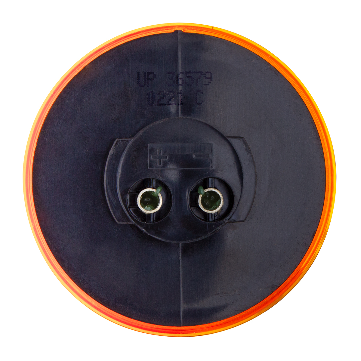 4 LED 2.5" Round Abyss Light (Clearance/Marker) - Amber LED/Amber Lens - Thumbnail 6