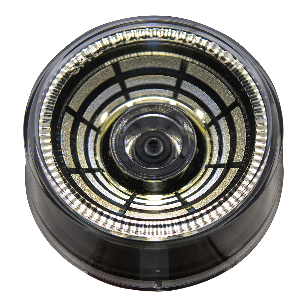 4 LED 2.5" Round Abyss Light (Clearance/Marker) - White LED/Clear Lens - Thumbnail 3