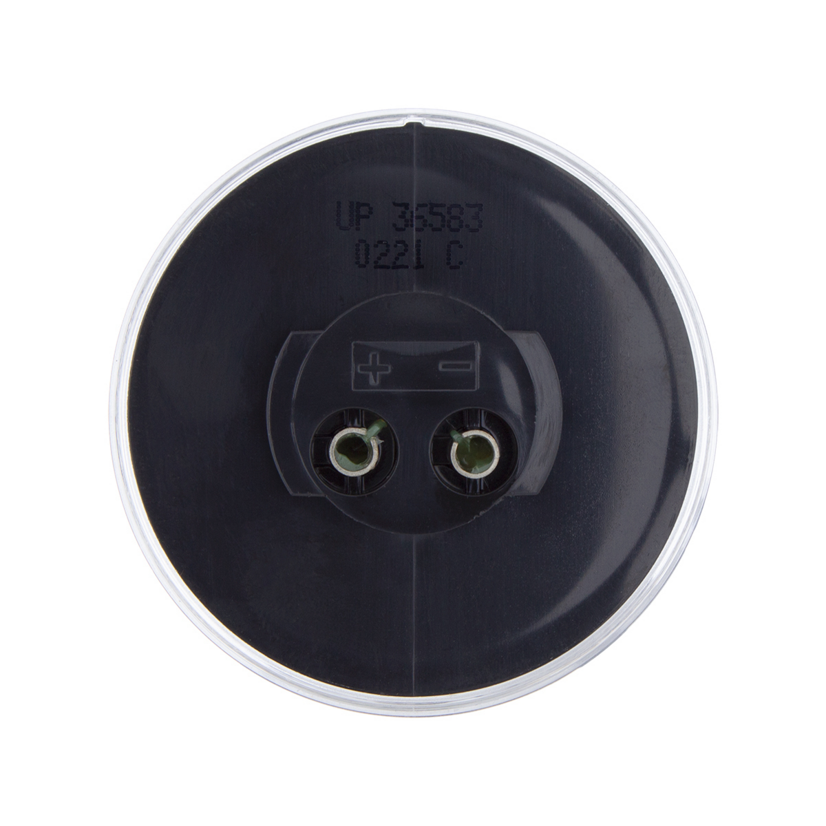 4 LED 2.5" Round Abyss Light (Clearance/Marker) - White LED/Clear Lens - Thumbnail 9