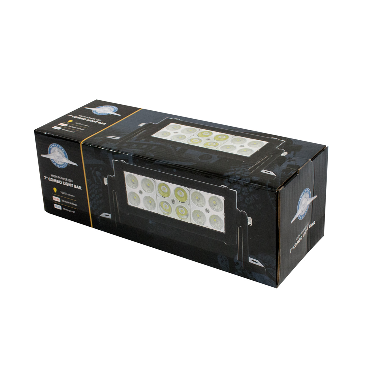 12 High Power LED 7" Combo Light Bar - Competition Series - Thumbnail 4