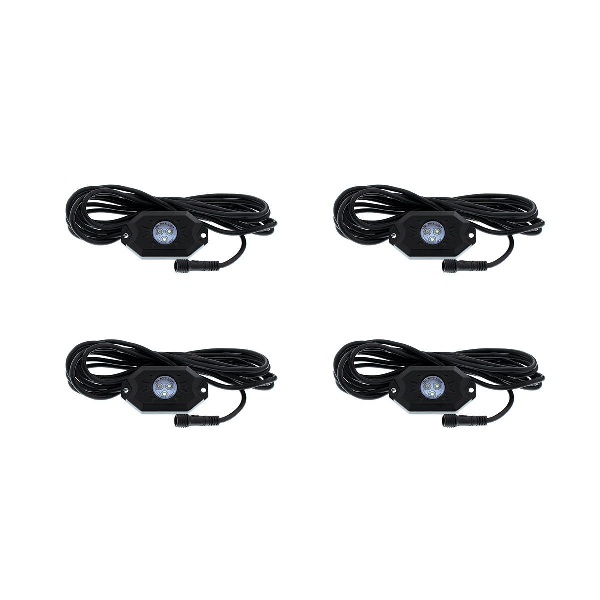 RGB Multi-Color 500 Lumen LED Rock Light 4-Piece Kit - Thumbnail 5