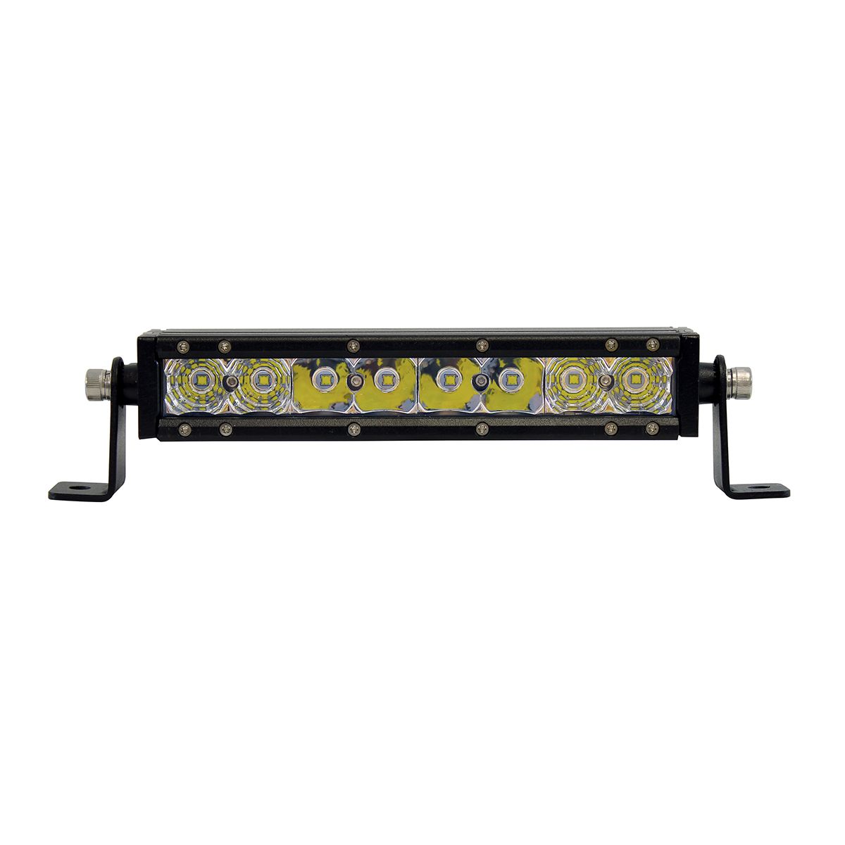 8 High Power CREE LED Single Row 8-3/4" Light Bar - Spot & Flood