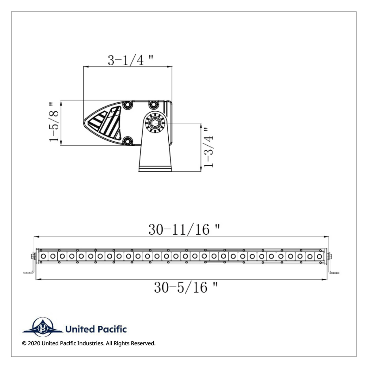 30 High Power CREE LED Single Row 30-1/4" Light Bar - Spot & Flood - Thumbnail 6