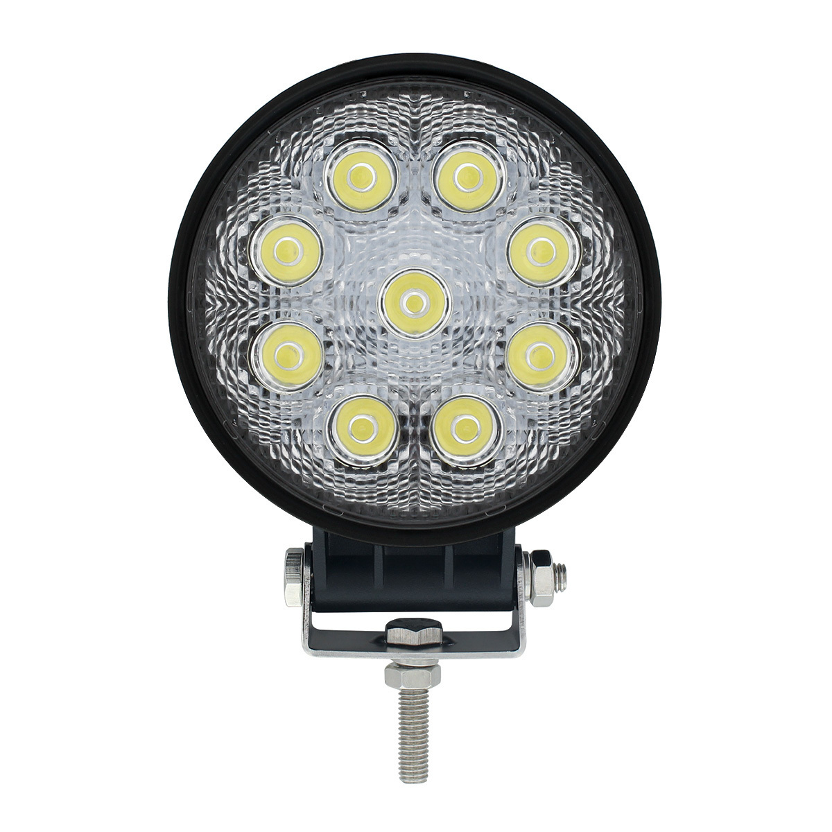 9 High Power LED 4-1/2" Round "Competition Series" Work Light - Spot - Thumbnail 4