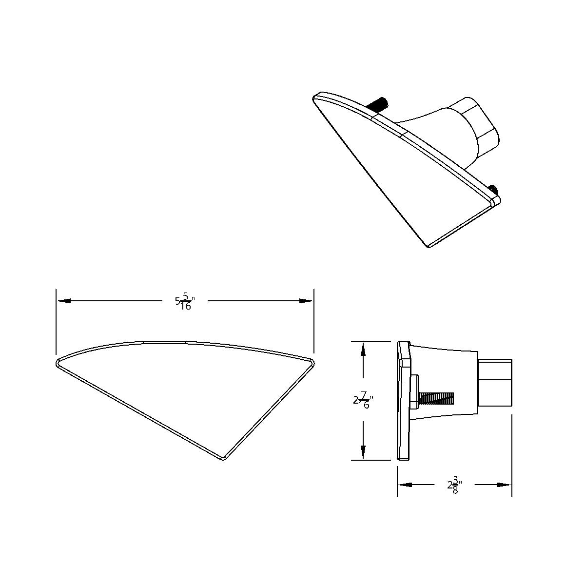 11 Amber LED Fender Signal Light For 2008-2017 Kenworth T660 - Passenger - Thumbnail 6
