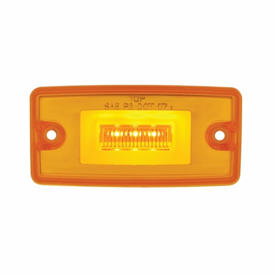 11 LED Cab GloLight For Freightliner Century (1996-2011) And Columbia (2001-2017) - Amber LED/Amber Lens
