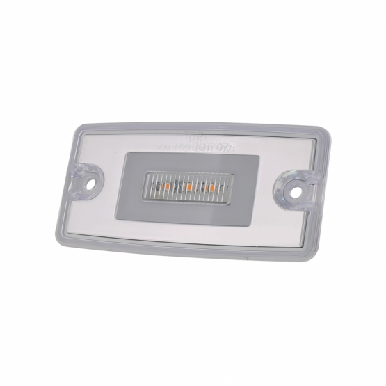 11 LED Cab GloLight For Freightliner Century (1996-2011) And Columbia (2001-2017) - Amber LED/Clear Lens - Thumbnail 3