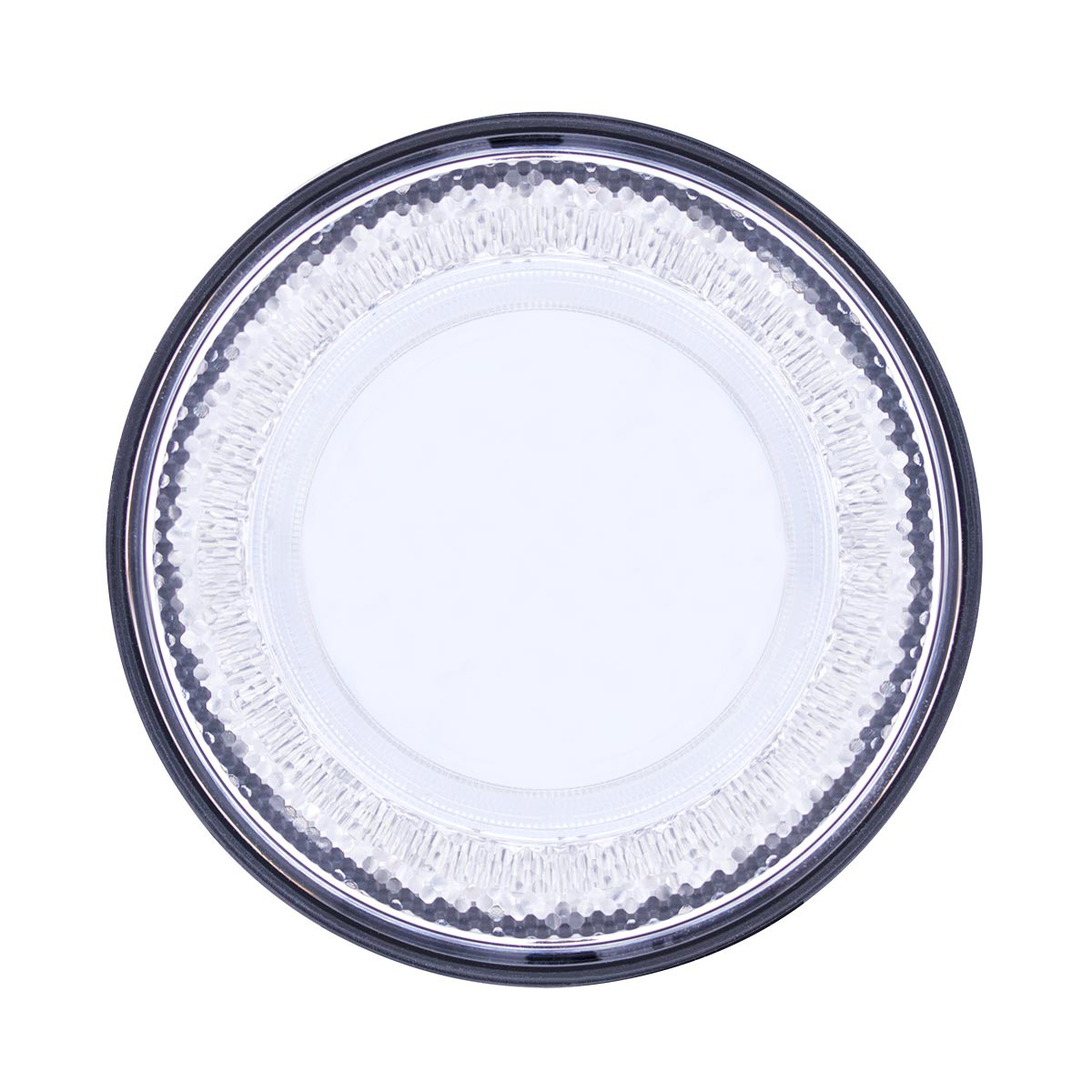 24 LED 4" Round Mirage Light (Stop, Turn & Tail) - Red LED/Clear Lens - Thumbnail 2