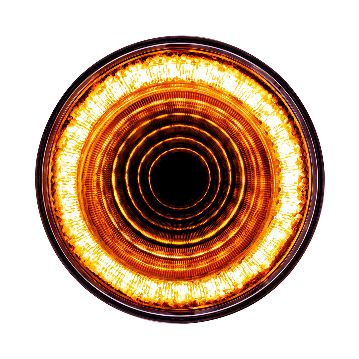 24 LED 4" Mirage Light (Turn Signal) - Amber LED/Clear Lens - Thumbnail 9