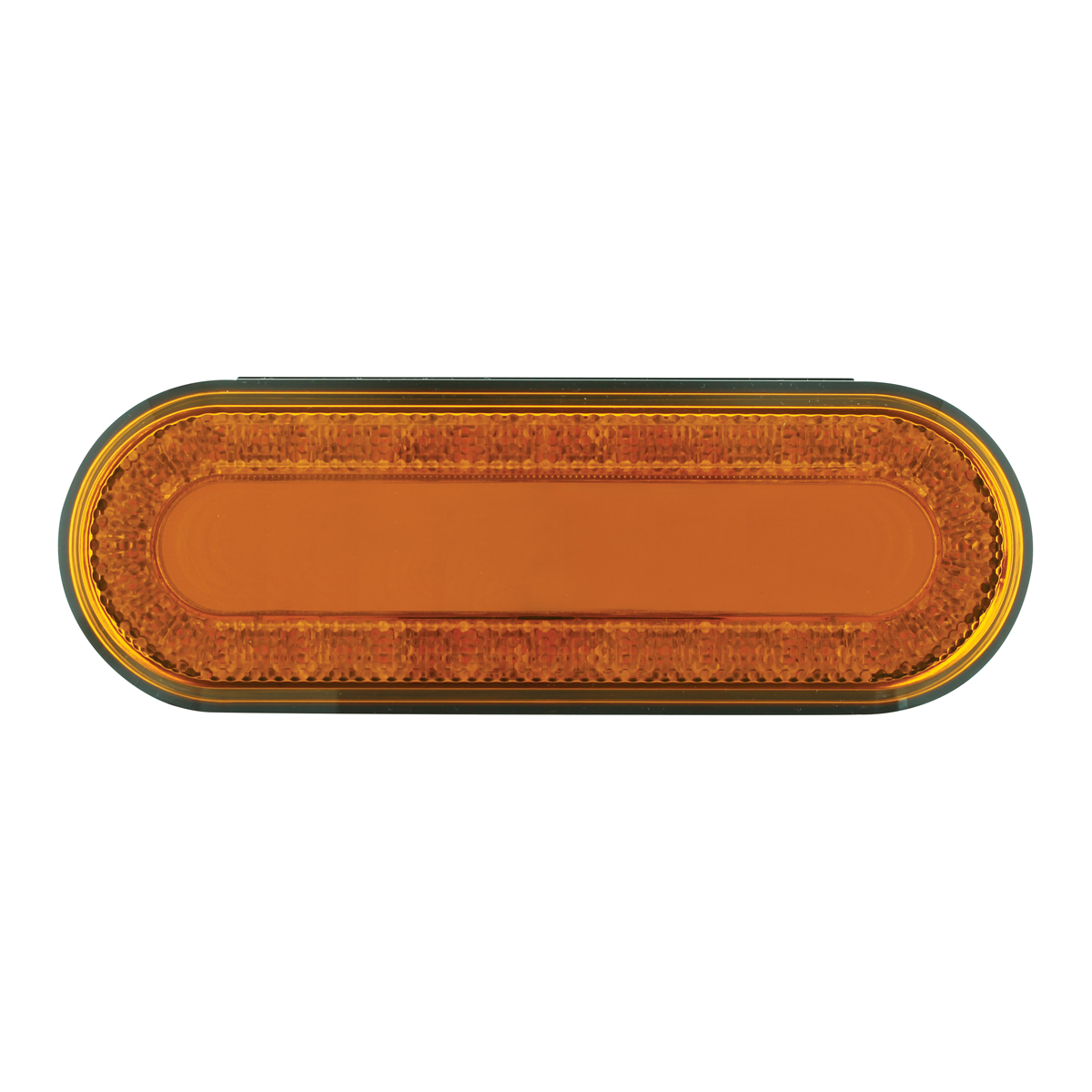 24 LED 6" Oval Mirage Light (Turn Signal) - Amber LED/Amber Lens - Thumbnail 2