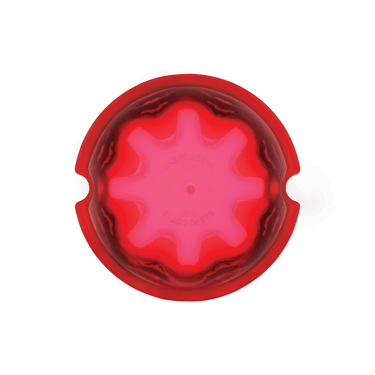 9 LED Dual Function GloLight Watermelon Cab/Auxiliary Light - Red LED/Red Lens (Bulk) - Thumbnail 6