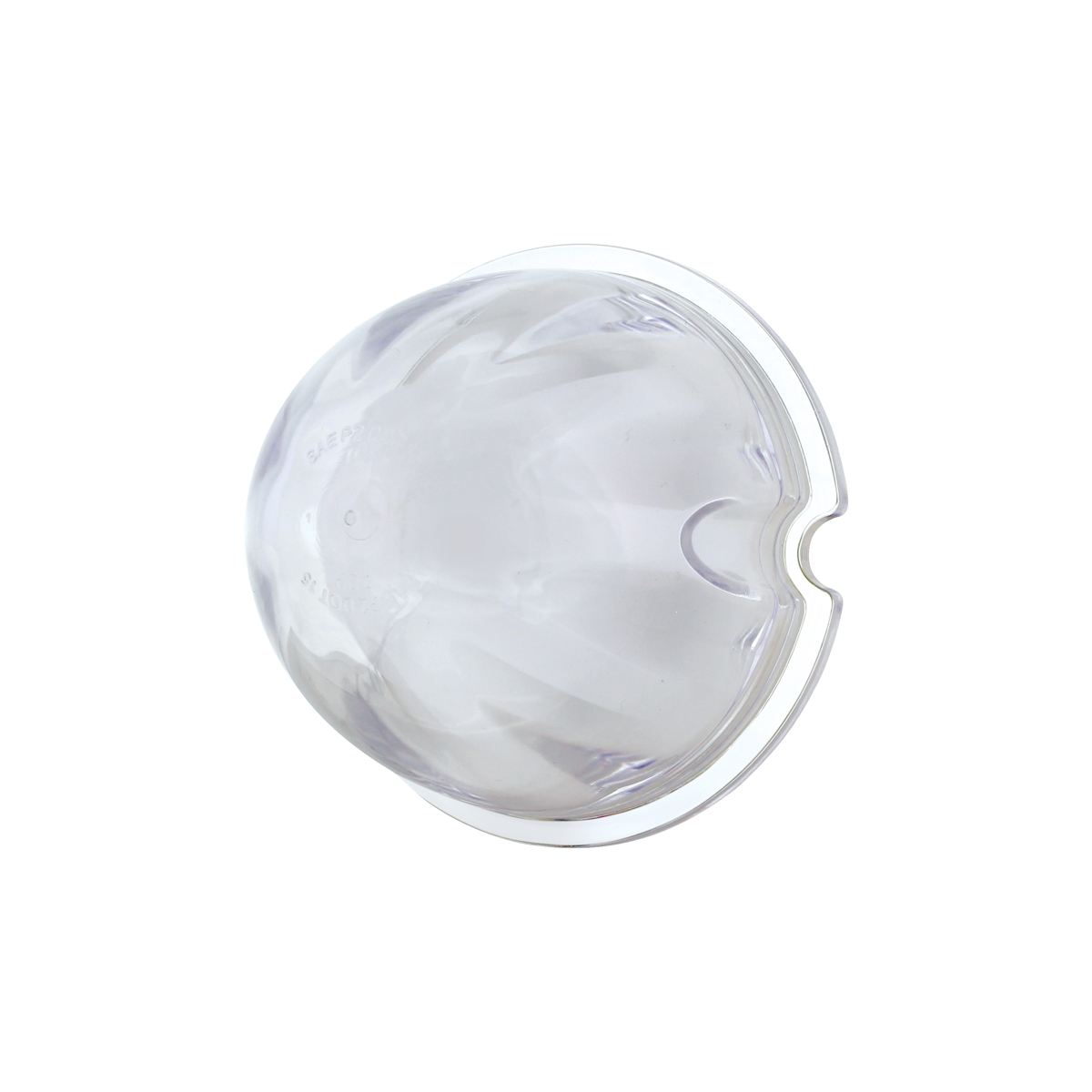 9 LED Dual Function GloLight Watermelon Cab/Auxiliary Light - Red LED/Clear Lens (Bulk) - Thumbnail 5