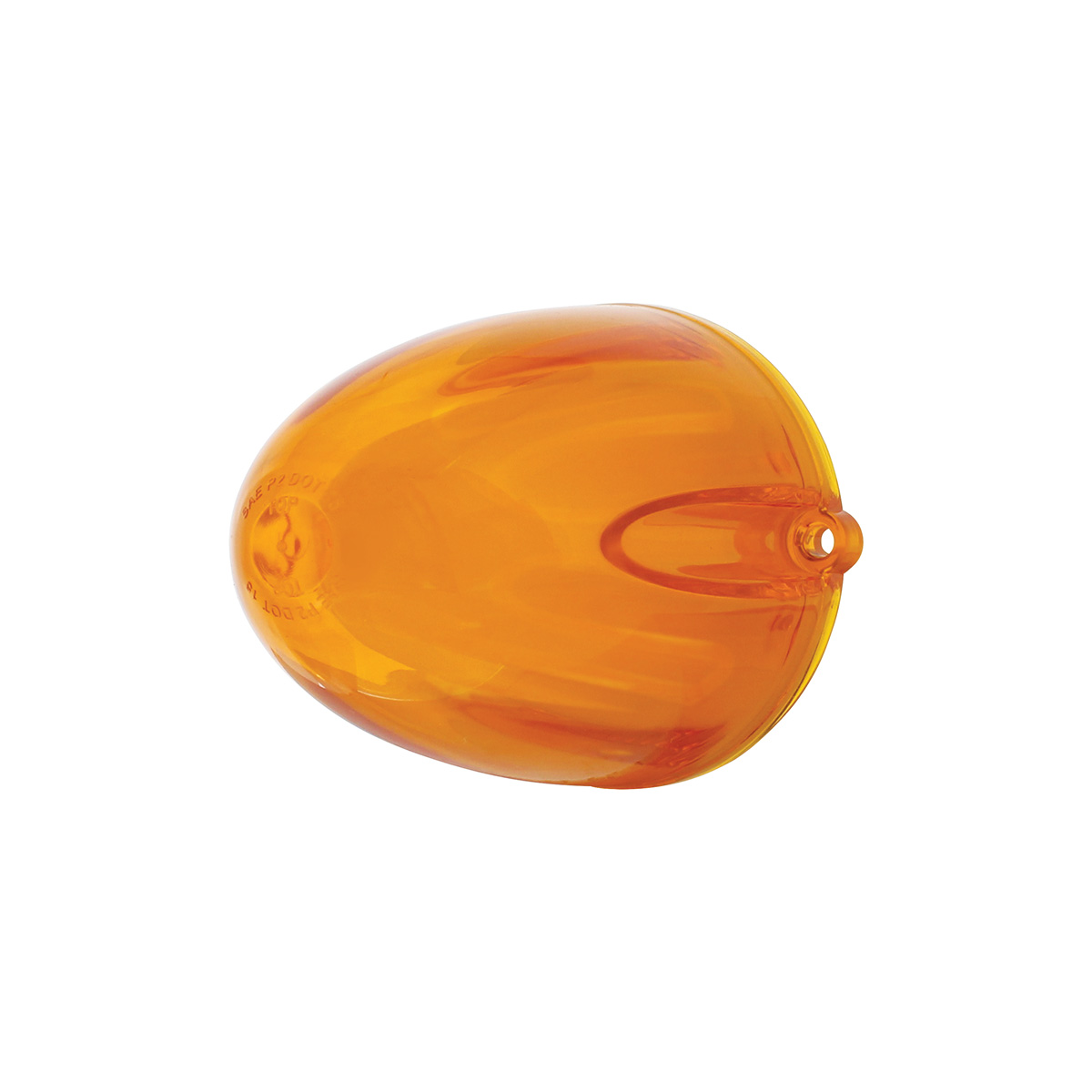 9 LED Dual Function GloLight Watermelon Grakon 1000 Style Cab Light - Amber LED/Amber Lens - Thumbnail 4