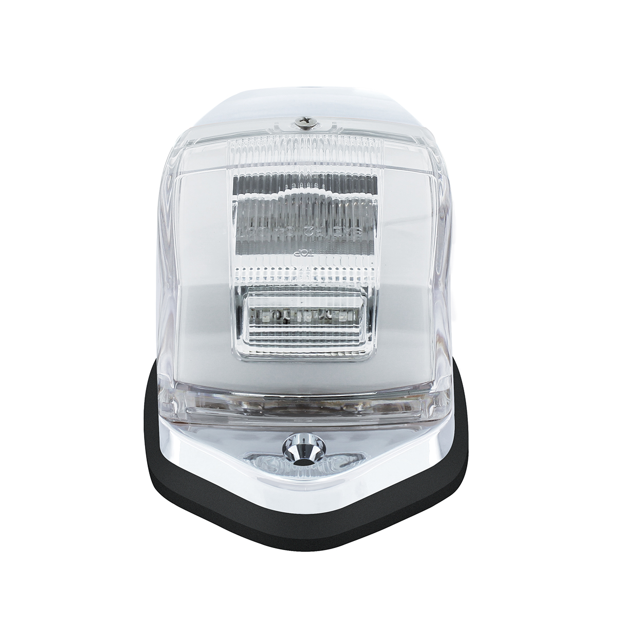 24 LED GloLights Square Cab Light Kit - Amber LED/Clear Lens - Thumbnail 4