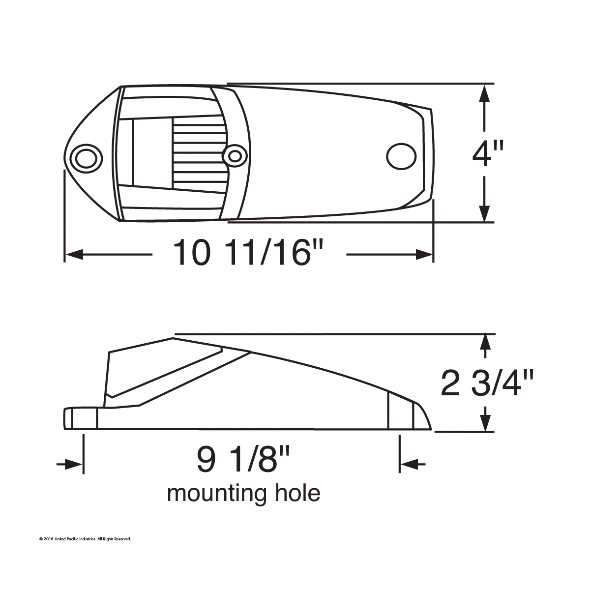 24 LED GloLights Square Cab Light Kit - Amber LED/Clear Lens - Thumbnail 10