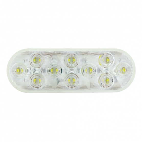 20 LED 6" Oval Back-Up Light - Competition Series - Thumbnail 2