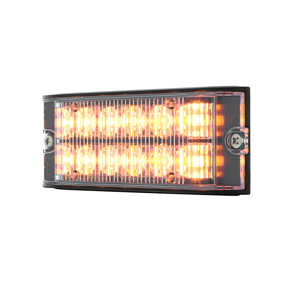 12 High Power LED Low Profile Warning Lighthead - Amber LED - Thumbnail 3