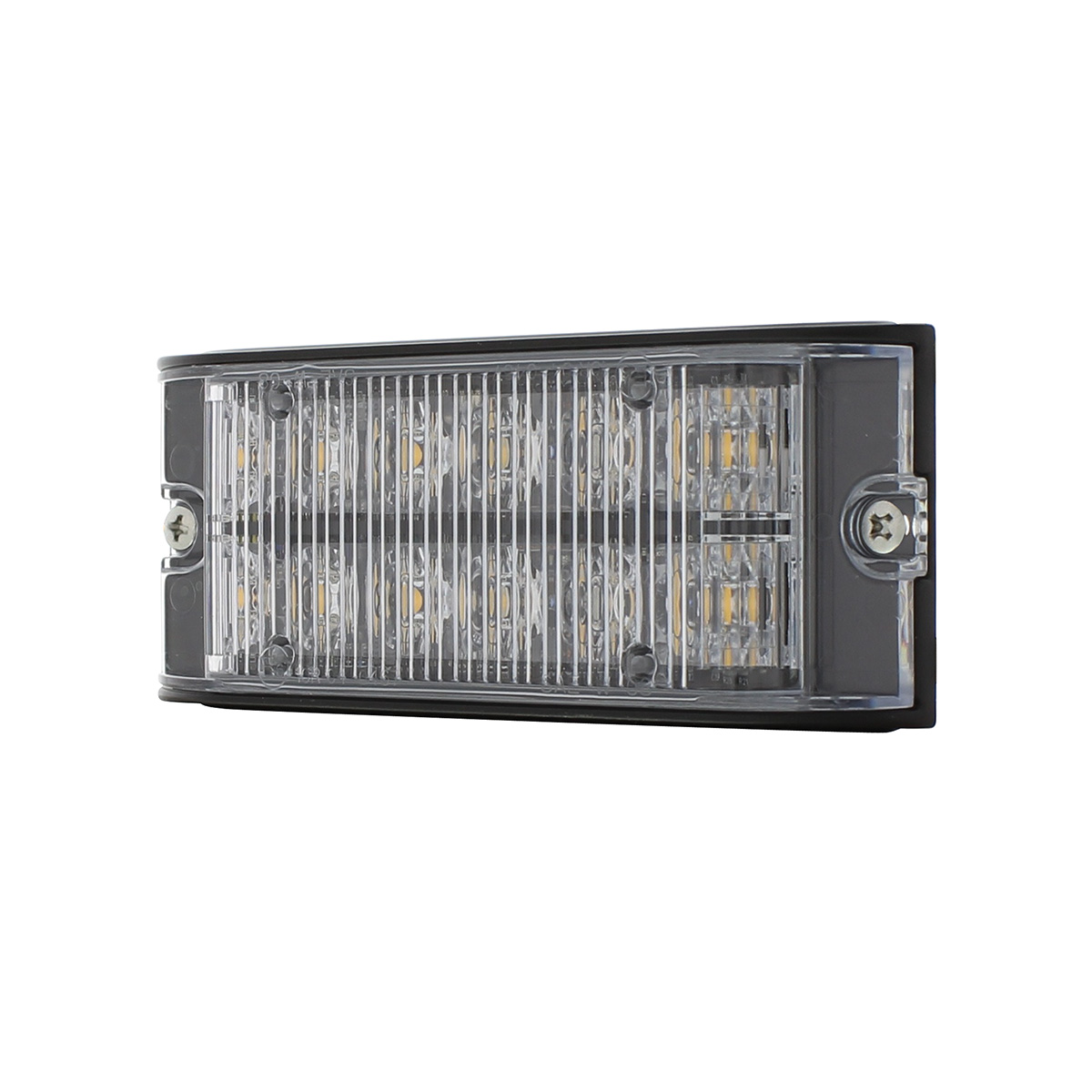 12 High Power LED Low Profile Warning Lighthead - Amber LED - Thumbnail 4