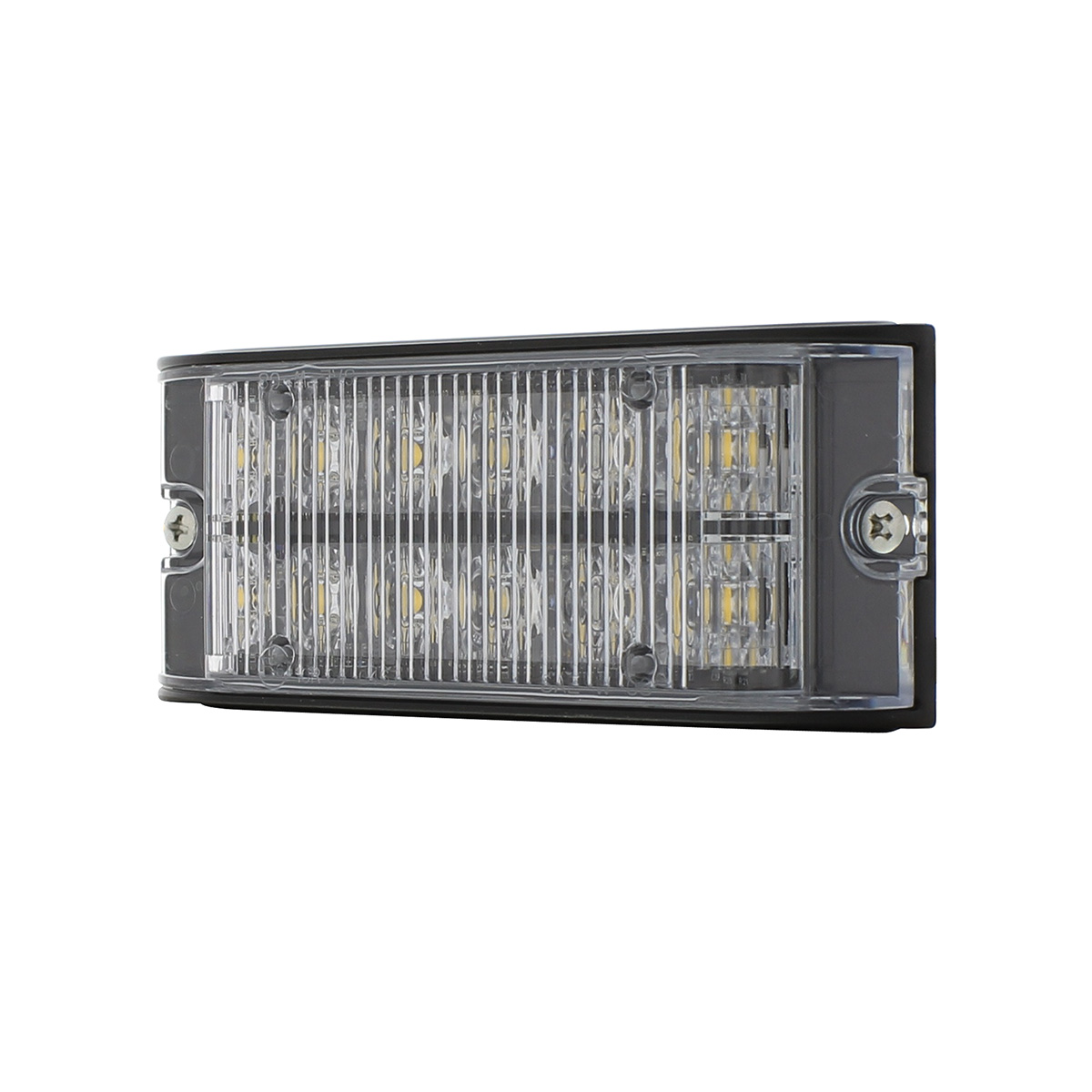12 High Power LED Low Profile Warning Lighthead - White LED - Thumbnail 4