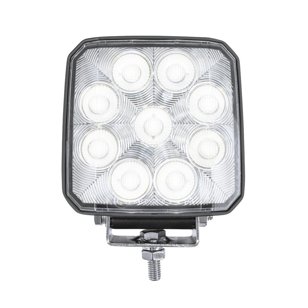 9 LED High Power 3-7/8" Square Work Light-Flood