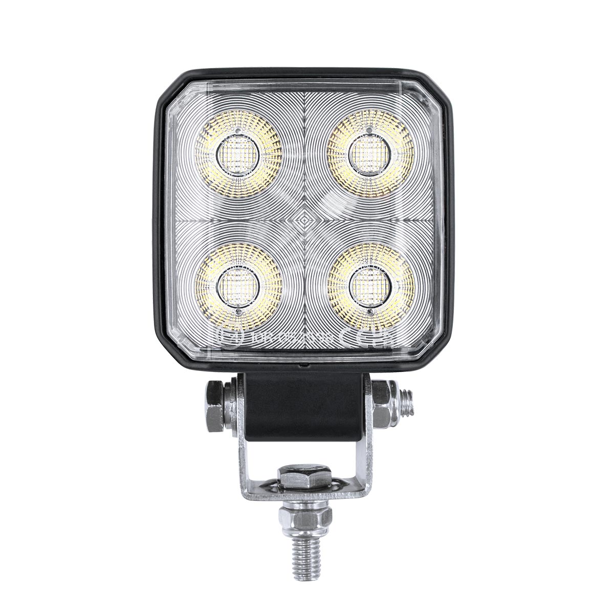 4 LED High Power 3" Square Work Light-Flood - Thumbnail 2