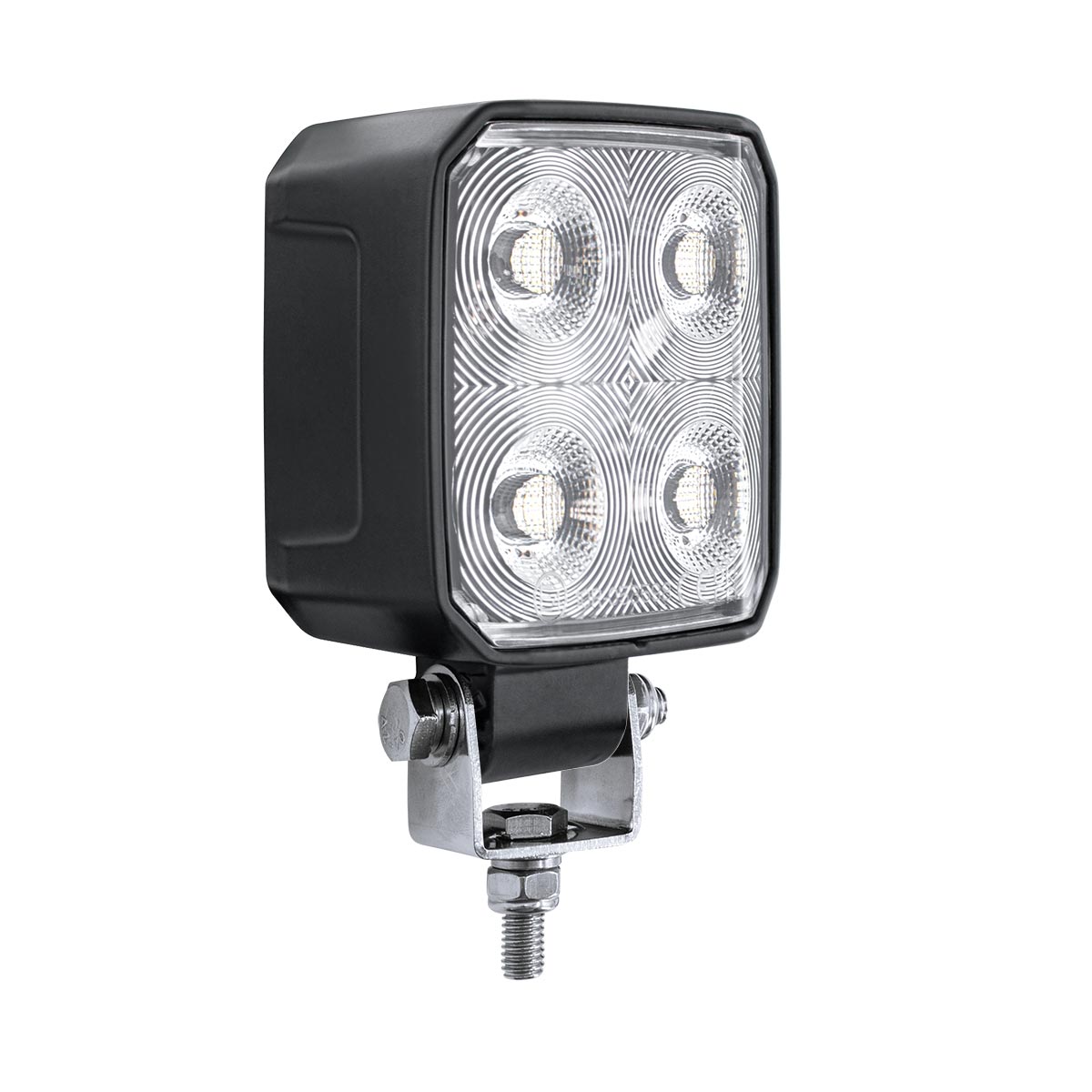 4 LED High Power 3" Square Work Light-Flood - Thumbnail 3