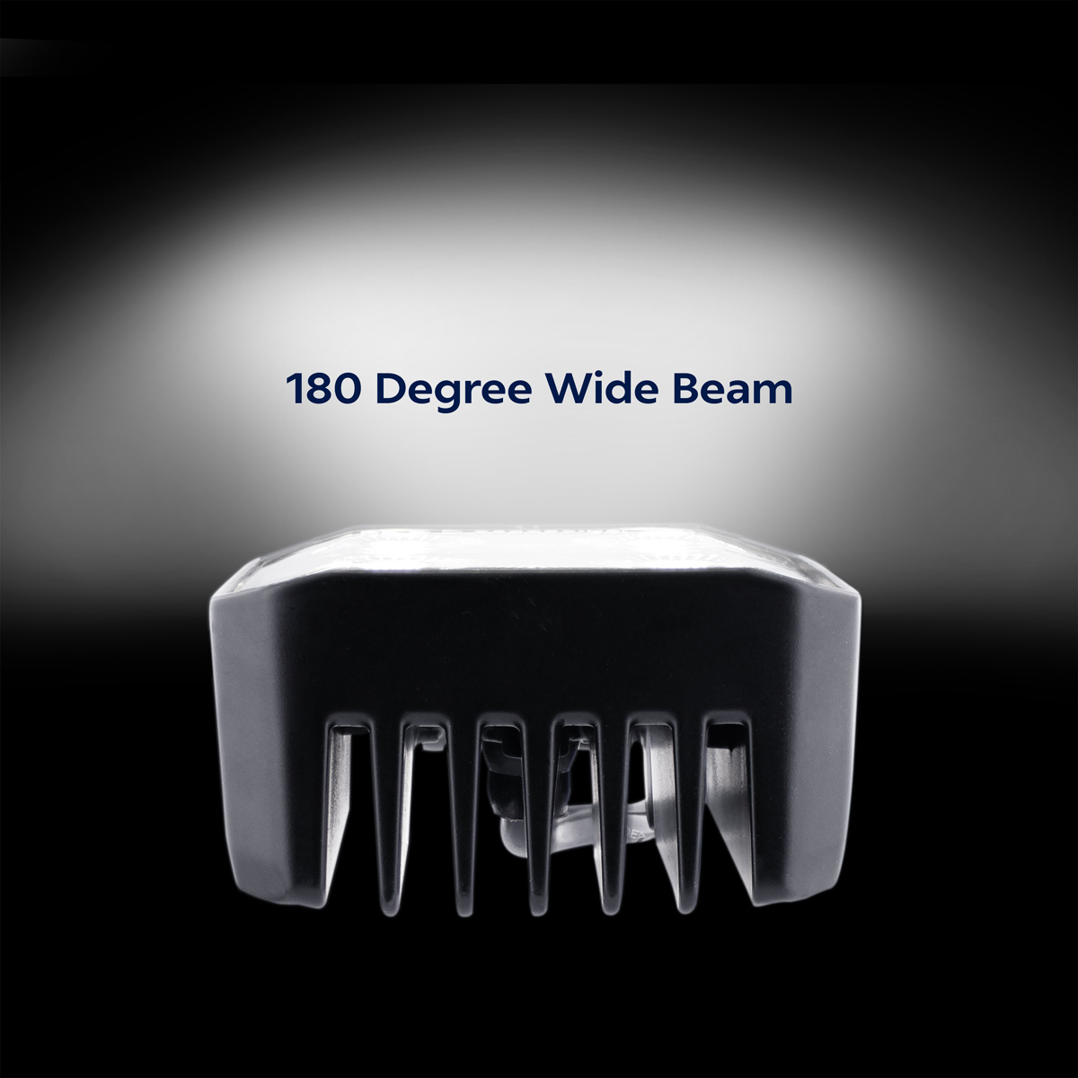 4 LED High Power 3" Square Work Light-Flood - Thumbnail 10