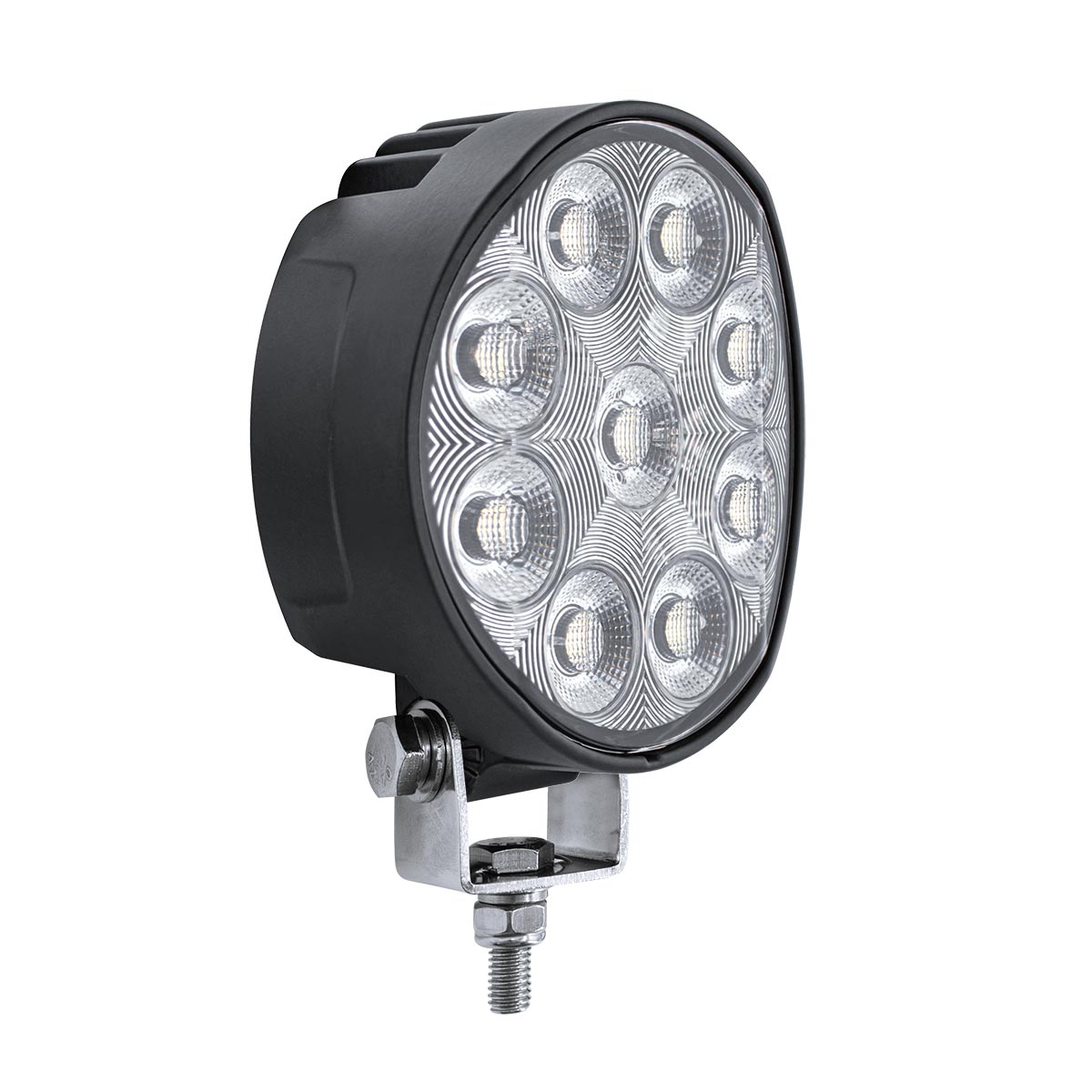 9 LED High Power 3-7/8" Round Work Light-Flood - Thumbnail 3