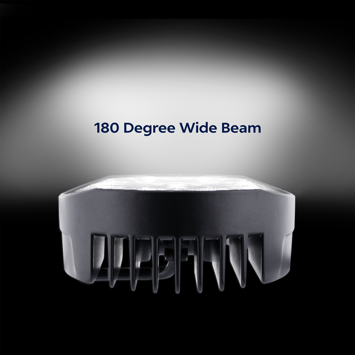 9 LED High Power 3-7/8" Round Work Light-Flood - Thumbnail 10