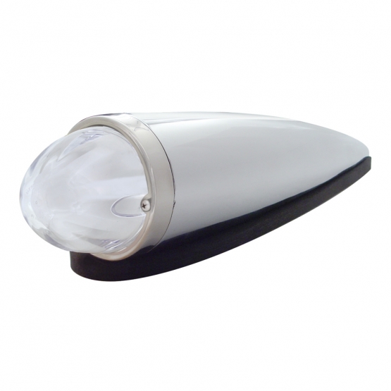 9 LED Dual Function GloLight Watermelon Cab Light Kit - Amber LED/Clear Lens