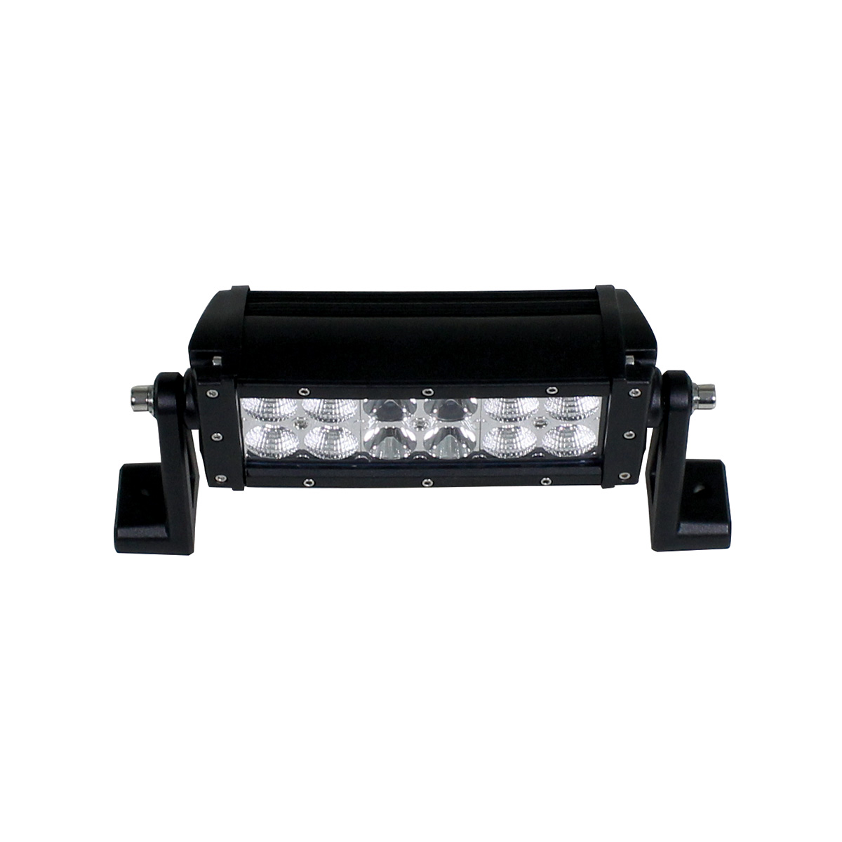 12 High Power LED Dual Row 8" Curved Flood/Spot Light Bar - Thumbnail 2