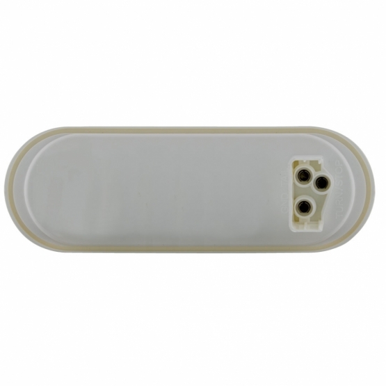 10 LED Oval Light (Stop, Turn & Tail) - Red LED/Red Lens (Bulk) - Thumbnail 2