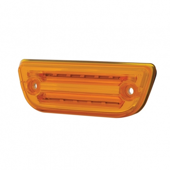 9 LED Cab Light For Peterbilt 579 & Kenworth T680/T770/T880- Amber LED/Amber Lens - Thumbnail 4