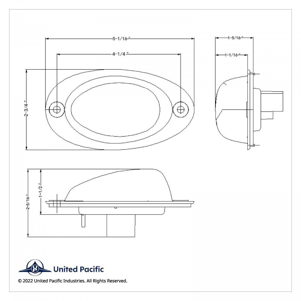 5 LED Turn Signal Light For 2008-2017 Freightliner Cascadia - Slope Lens - Thumbnail 8