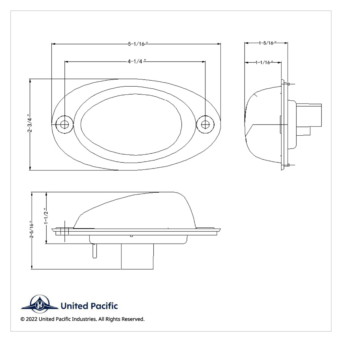 5 LED Turn Signal Light For 2008-2017 Freightliner Cascadia - Slope Lens - Thumbnail 10