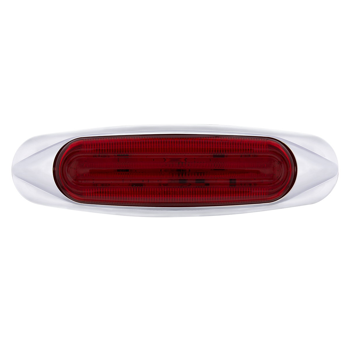 4 LED LIGHTTRACK Light (Clearance/Marker) - Red LED/Red Lens - Thumbnail 2