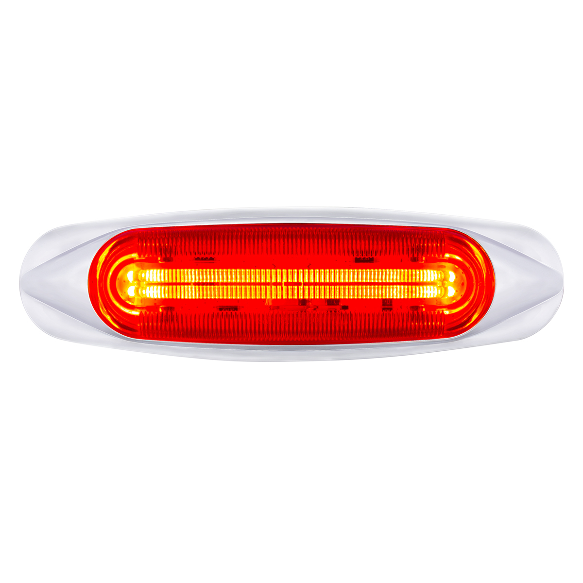 4 LED LIGHTTRACK Light (Clearance/Marker) - Red LED/Red Lens - Thumbnail 7