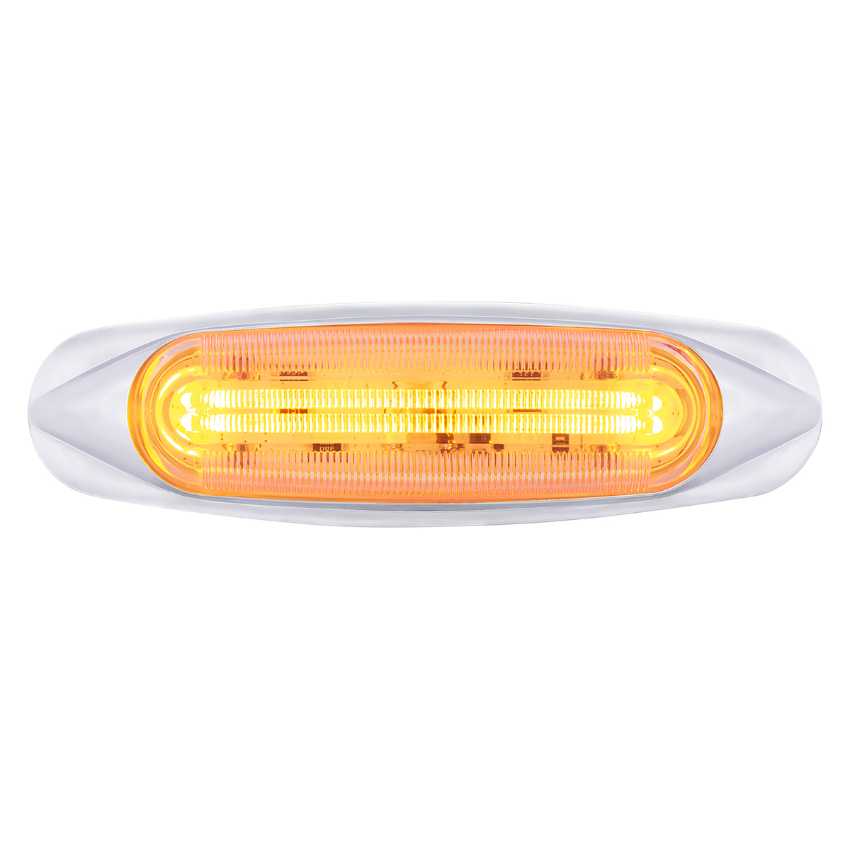 4 LED LIGHTTRACK Light (Clearance/Marker) - Amber LED/Clear Lens - Thumbnail 7