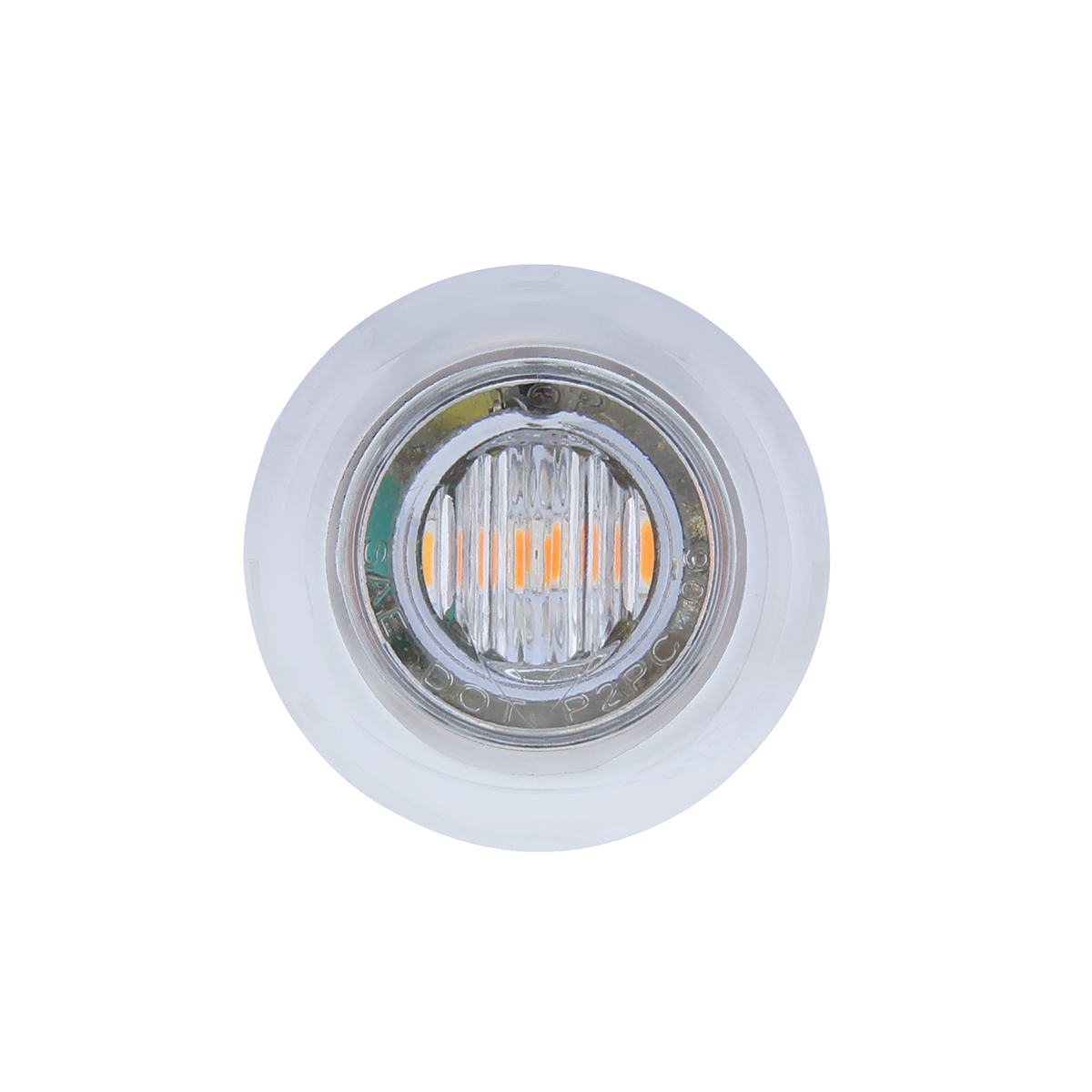 3 LED 3/4" Mini Double Fury Light (Clearance/Marker) - Amber LED/Red LED - Thumbnail 4