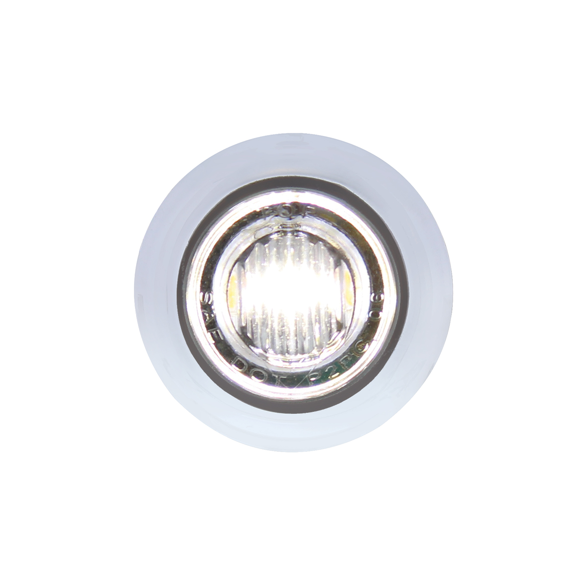 3 LED 3/4" Mini Double Fury Light (Clearance/Marker) - Amber LED/White LED - Thumbnail 3