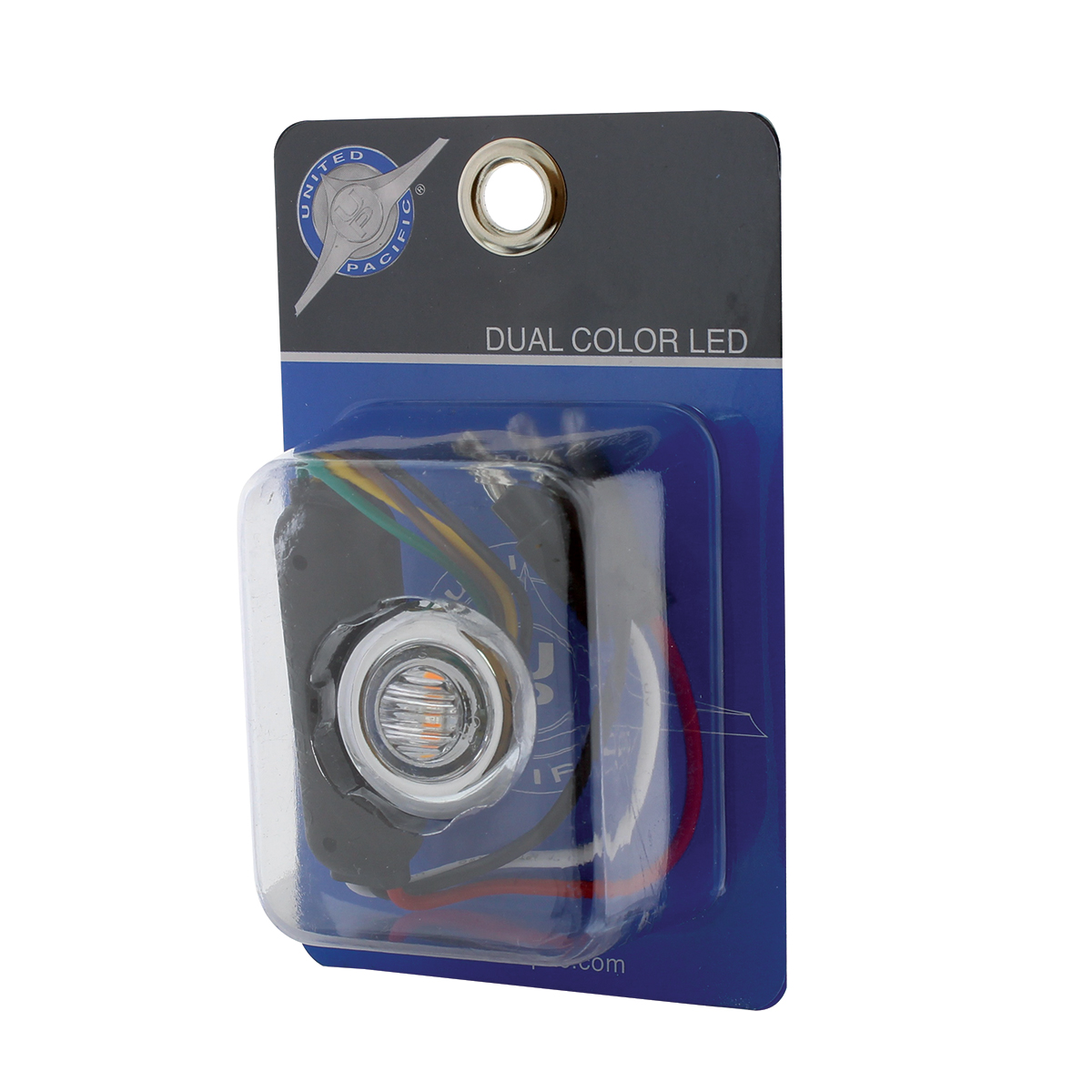 3 LED 3/4" Mini Double Fury Light (Clearance/Marker) - Amber LED/Blue LED - Thumbnail 7