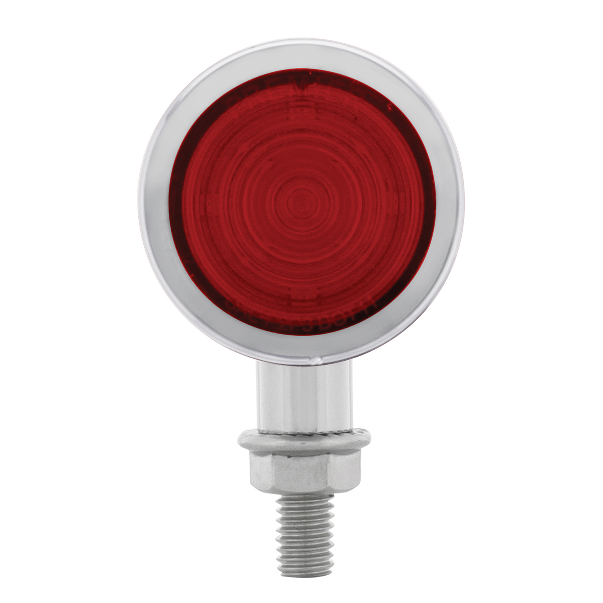 9 LED Dual Function Mini Bullet Light - Red LED/Red Lens - Thumbnail 2