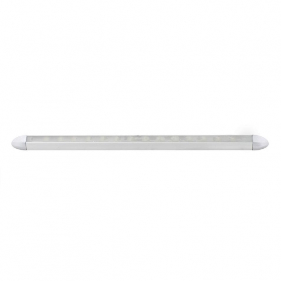 14 LED 6" Slim Light Bar - Blue LED/Clear Lens - Thumbnail 3
